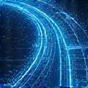 Symbol für Mautsystem-Integration: Vernetzte Straßen und Technologie